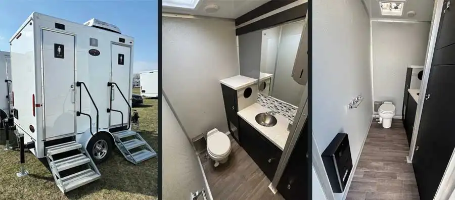 2 stall restroom